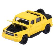 Miniatura Carro Mercedes Maybach G Landaulet 1/64 Amarelo Majorette