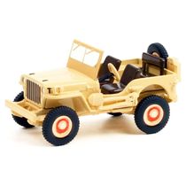 Miniatura Carro Jeep Willys Mb 1945 Vintage Ad Cars 1/64 Greenlight Gre39080