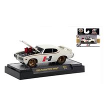 Miniatura Carro Pontiac Gto Judge 1969 Branco 1/64 M2 Machines