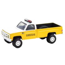 Miniatura Carro Chevrolet M1008 1987 Sturgeon 1/64 Amarelo Greenlight Gre67010