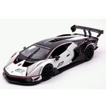 Miniatura Carro Lamborghini Essenza Scv12 1/24 Branco Bburago 28023