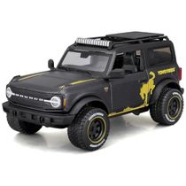 Miniatura Carro Ford Bronco Badlands 2021 1/24 Cinza Maisto 32541