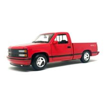 Miniatura Picape Chevrolet 454 Ss 1993 1/24 Vermelho Maisto 32901