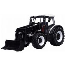 Miniatura Trator Farmland Valtra N174 Branco Bburago 31638