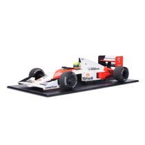 Miniatura Fórmula 1 Mclaren Honda Mp4/5B Ayrton Senna #27 World Champion 1990 1/12 Minichamps Min547901227