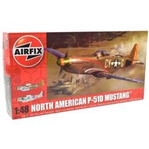 Kit Plástico Avião North American P-51D Mustang 1/48 Air Fix Af5131A