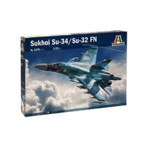 Kit Plástico Aeronave Su34/Su32 Fn Sukhoi 1/72 Italeri Ita 1379S