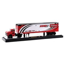 Miniatura Caminhão Chevrolet Spartan 1958 Chevrolet Nova SS 1967 1/64 M2 Machines 36000-54