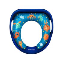 Redutor de Assento com Alça e Costas Poop-A-Doop +18m Azul Fisher Price - BB1047 BB1047