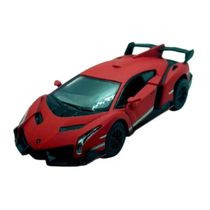 Miniatura Carro Lamborghini Veneno 1/32 Vermelho Kinsmart KT5370D