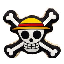 Almofada Formato Luffy Skull One Piece Zona Criativa 10065120