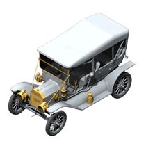 Kit Plástico Modelo T 1911 Touring 1/24 Icm 3314025