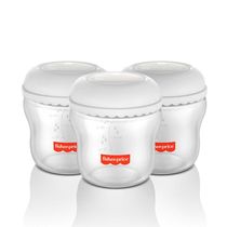 Kit 3 Frascos para Armazenar Leite 150 ml Mom's Essentials Frisher Price - BB1077 BB1077