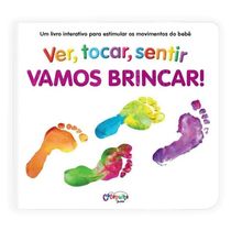 Ver, Tocar, Sentir… Vamos Brincar - Livro Sensorial Catapulta