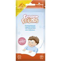 FEVER FRIENDS - COMPRESSAS INFANTIS 2 EM 1 - BABYDEAS