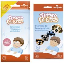 KIT FEBRE - TERMO FRIENDS + FEVER FRIENDS 2 EM 1 - BABYDEAS