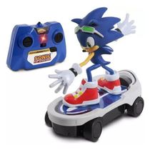 Skate De Controle Remoto Do Sonic De Luxo 7 Funções C Boneco