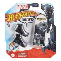 Skate De Dedo Hot Wheels | Marvel Pantera Negra Com Tênis