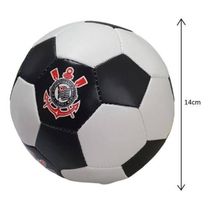 Brinquedo Mini Bola De Futebol Macia Bebê Corinthians N2