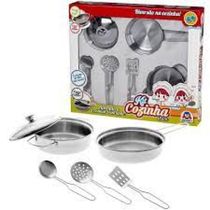 Kit Cozinha Inox - Panela - Braskit