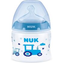 Mamadeira First Azul Com Controle De Temperatura 150ml - NUK