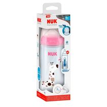 Mamadeira Anticólica Nuk 360ml Girafinha Rosa - PA7078-2G