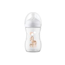 Mamadeira Pétala Girafa Philips Avent 260ml Bico Nº 3