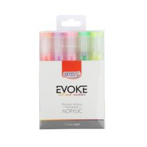 Marcador Permanente Evoke Acriylic Neon Cores Sortidas - Brw