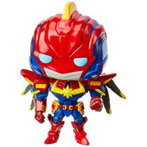 Pop Vingadores Mech Strike Capitão Marvel 831 Funko 32037