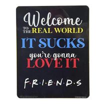 Quadro De Metal It Sucks Friends Zona Criativa 10082733