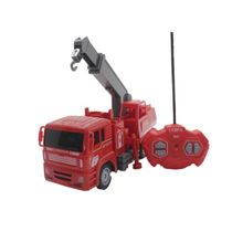 Carrinho Controle Remoto Caminhão Bombeiro Brinquedo