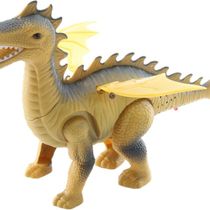 Dragão Elétrico Dragossauro Com Som Luzes E Movimento
