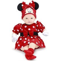 Boneca Classic Dolls Recem Nascido Minnie Roma 5162