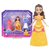 Mini Boneca Bela Moda e Amigos Disney Princess HPH50 Mattel