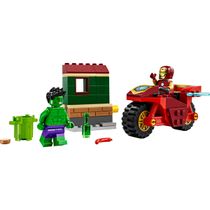 LEGO Marvel - Homem de Ferro com Bicicleta e o Hulk