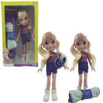 Boneca Polly Pocket Grande Camping 35cm 3+ 1106 Pupee