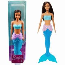 Boneca Barbie Sereia Morena Dreamtopia 3+ HGR05 Mattel