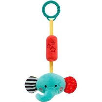 Chocalho Sininho de Pelucia HAPPY Zoo Elefante Buba 09829
