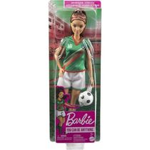 Barbie Profissoes Boneca Futebol Uniforme N.16 Mattel HCN18