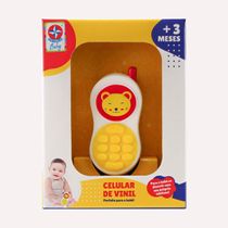 Celular De Vinil Bebe - Brinquedos Estrela