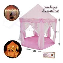 Barraca Infantil Tenda Iluminada com Luzes