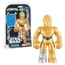 Boneco Star Wars Elástico 17cm - C3PO Stretch de Esticar