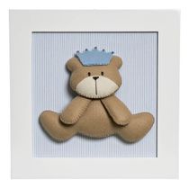 Quadro Decorativo Urso Príncipe