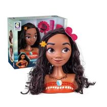 Boneca Moana Busto para Penteado - Cotiplás