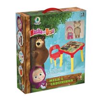 Mesa Infantil Com Cadeira Masha E O Urso - Monte Líbano