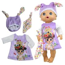 ROUPA BONECA BABY ALIVE HASBRO ORIGINAL - KIT SONECA SHINE