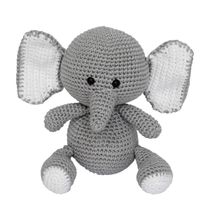 Elefante Guga Amigurumi Crochê