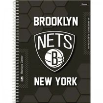 Caderno Universitario NBA Brooklyn Nets 96Fls - Spiral