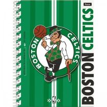 Caderno Universitario NBA Boston Celtics 96Fls - Spiral