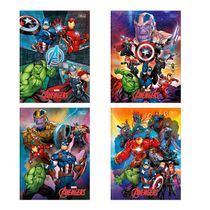 Caderno Brochurão Avengers Vingadores Marvel 80 Fls Sortido  - Tilibra